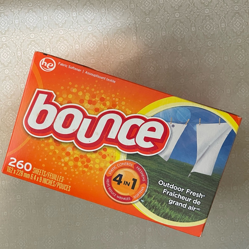 Bounce Fabric Softener 260 Sheets